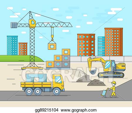 Detail Construction Site Clipart Nomer 17