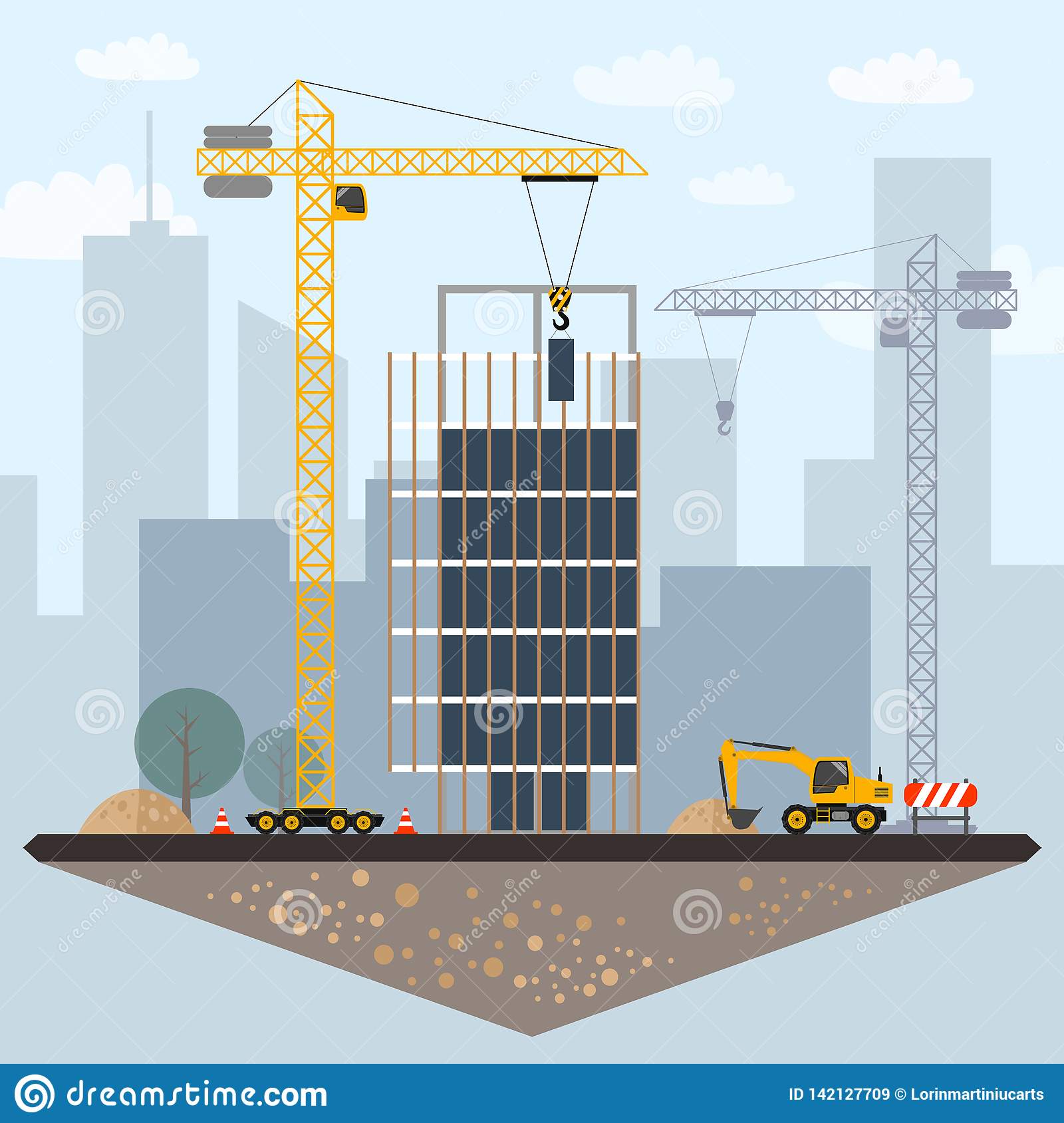 Detail Construction Site Clipart Nomer 28