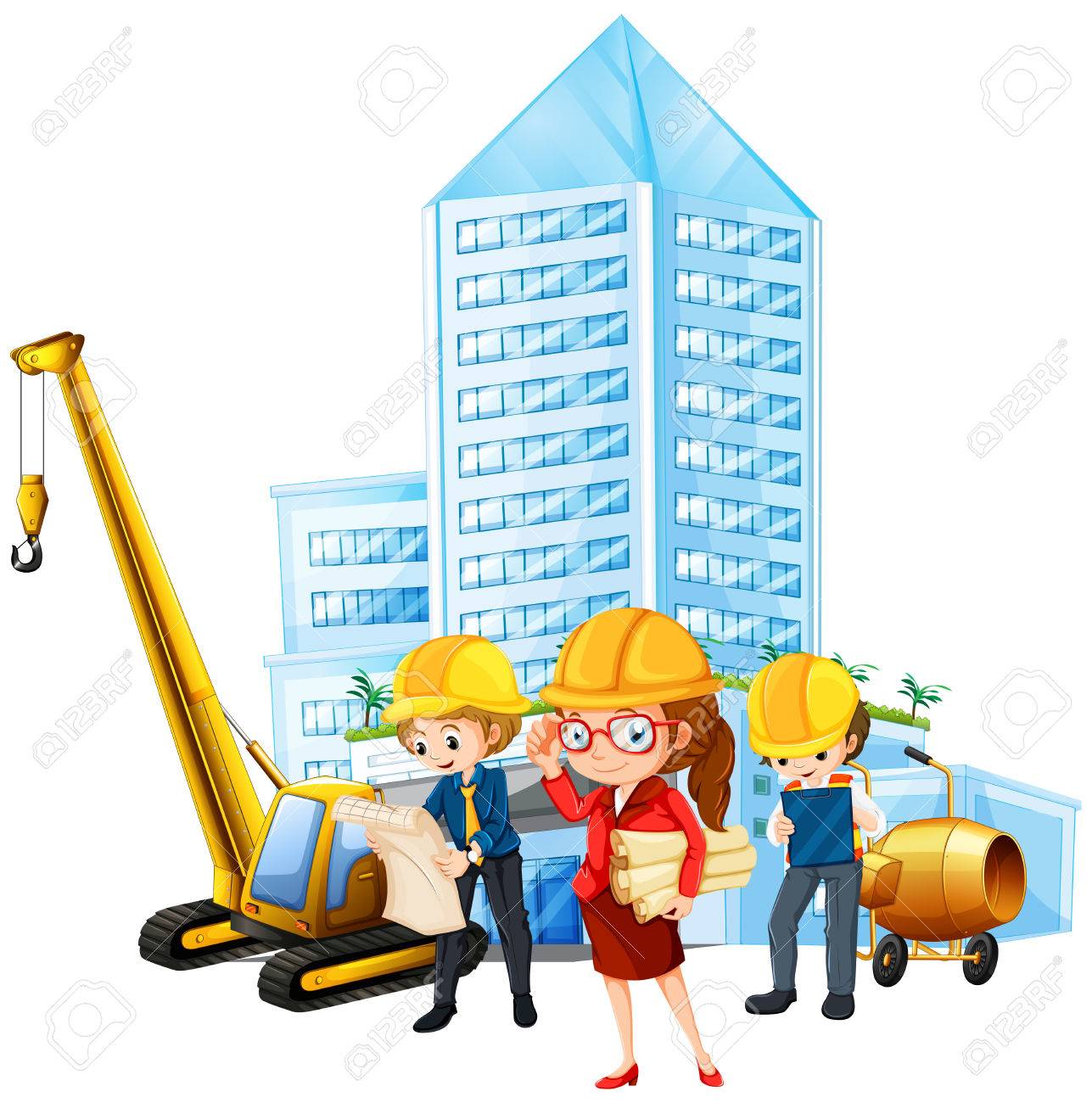 Detail Construction Site Clipart Nomer 5