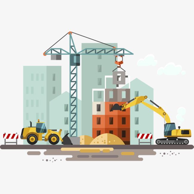 Detail Construction Site Clipart Nomer 10