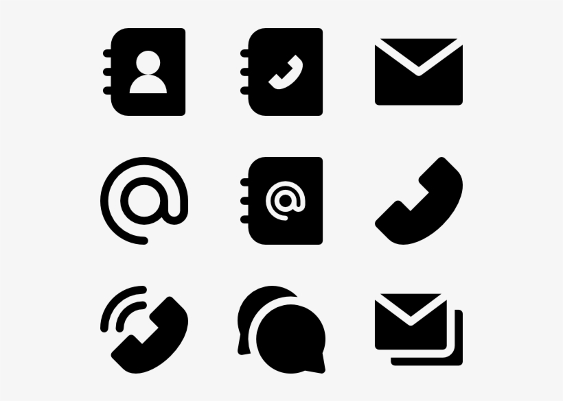 Detail Contact Icons Png Nomer 21