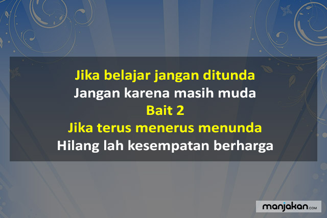 Detail Contoh 2 Pantun Nomer 33