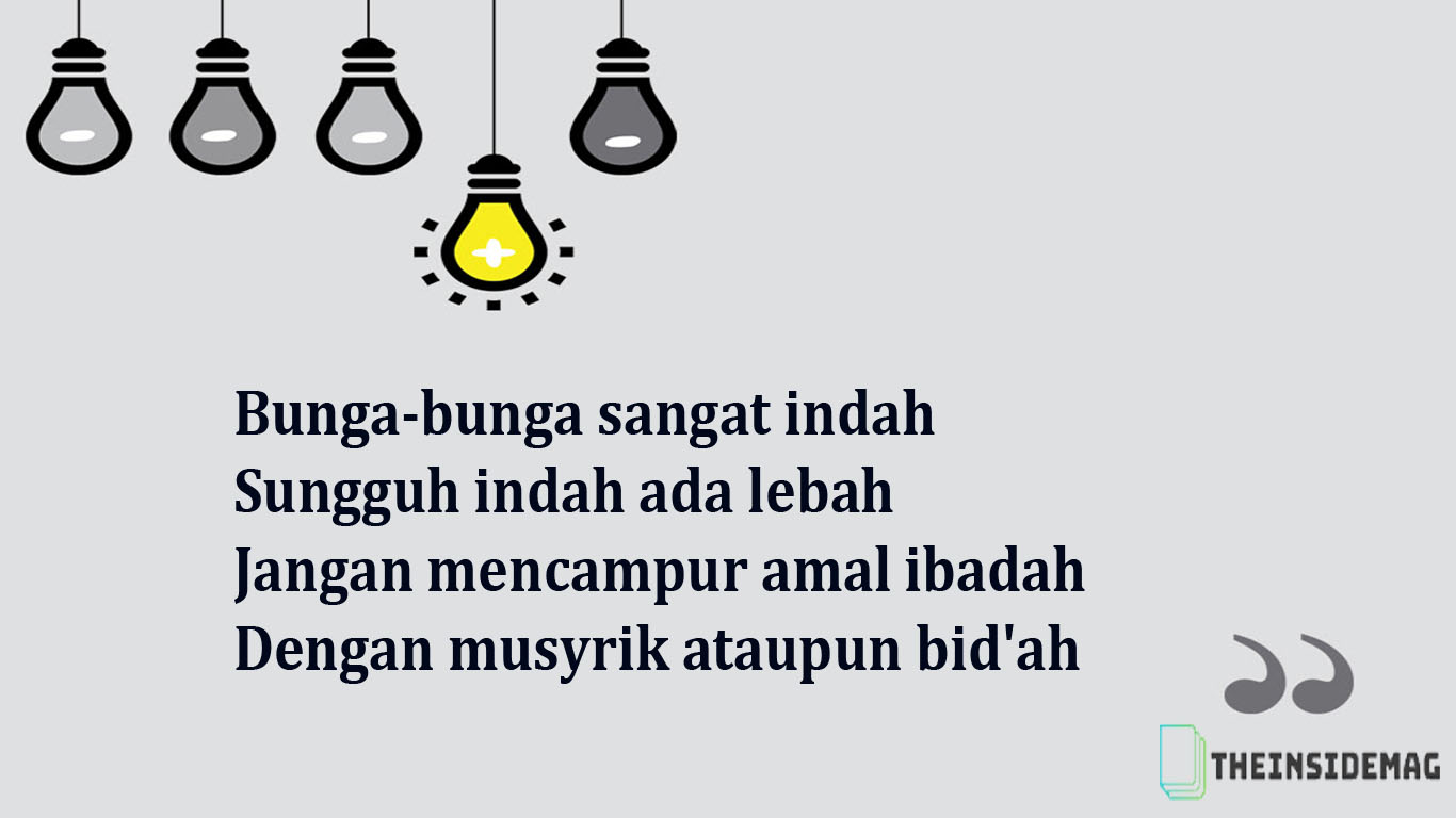 Detail Contoh 5 Pantun Nomer 20