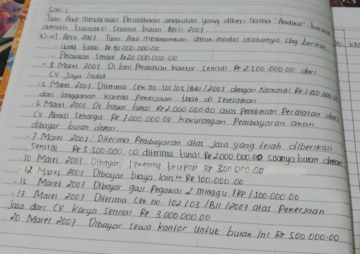 Detail Contoh 50 Transaksi Perusahaan Jasa Nomer 53