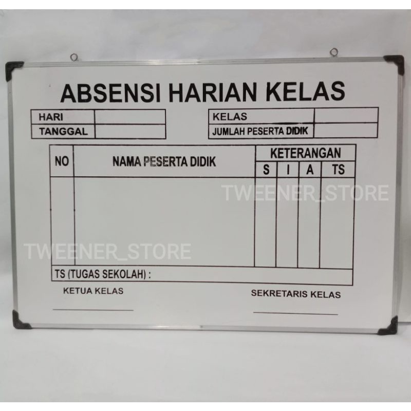 Detail Contoh Absen Kelas Nomer 39