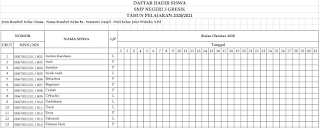 Detail Contoh Absen Kelas Nomer 41