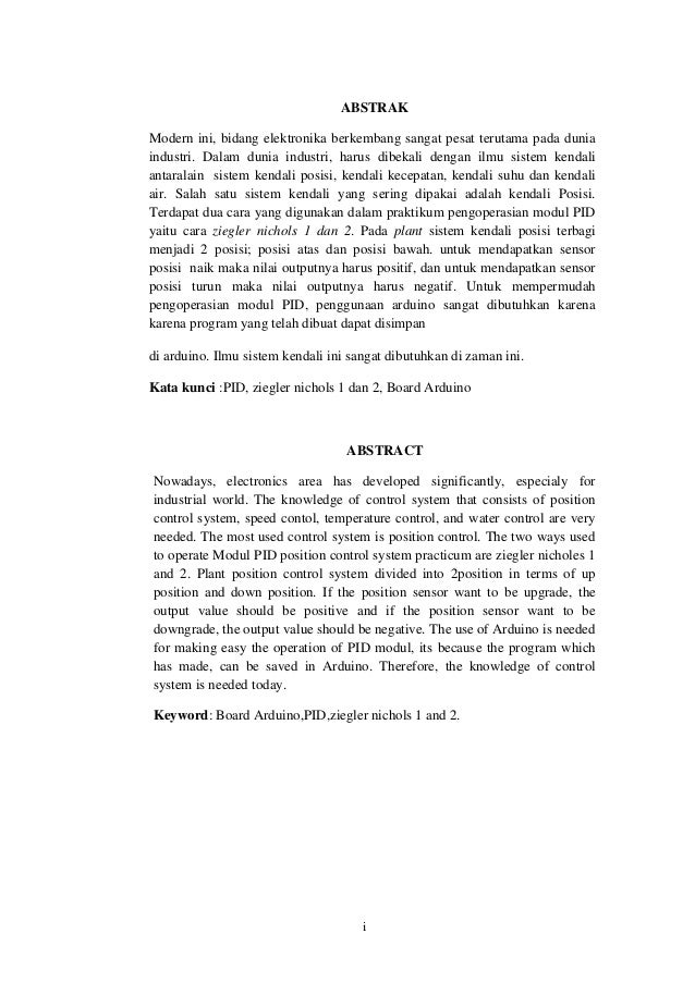 Detail Contoh Abstrak Laporan Praktikum Nomer 38