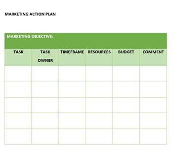 Detail Contoh Action Plan Marketing Nomer 10