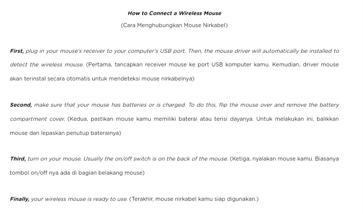 Detail Contoh Action Verb Dalam Procedure Text Nomer 15