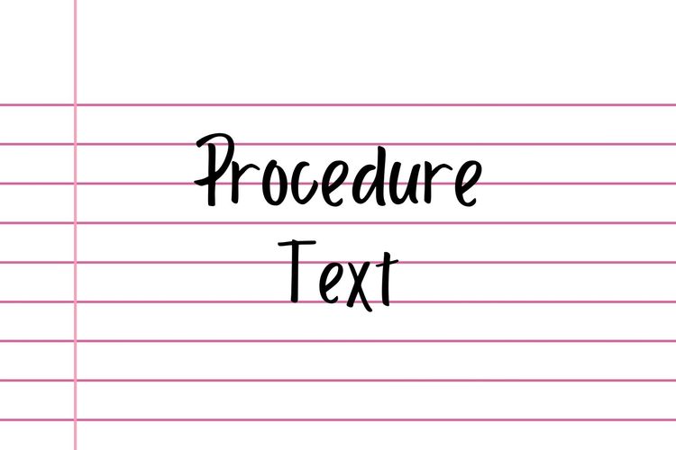 Detail Contoh Action Verb Dalam Procedure Text Nomer 38