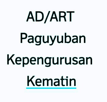 Detail Contoh Ad Art Paguyuban Nomer 20