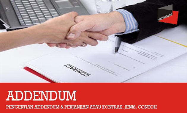 Detail Contoh Addendum Perjanjian Nomer 40