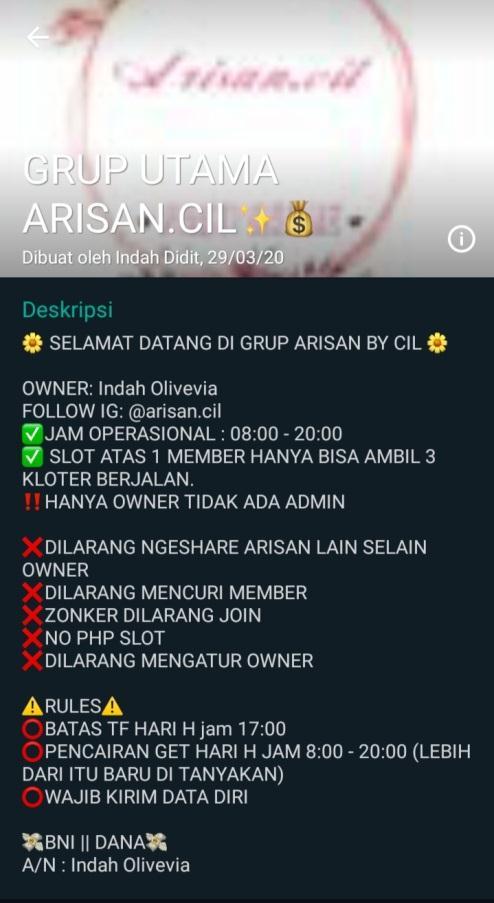 Detail Contoh Administrasi Arisan Nomer 43