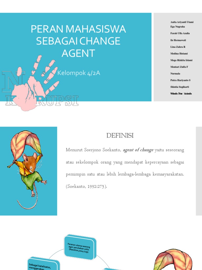 Detail Contoh Agent Of Change Nomer 8