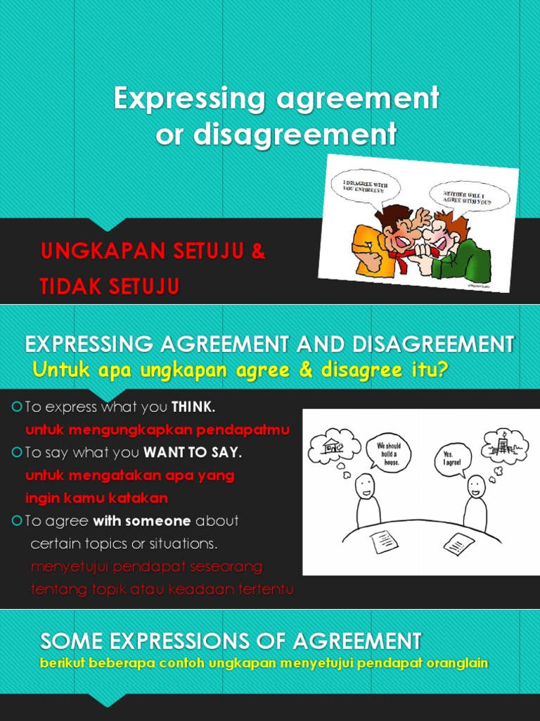 Detail Contoh Agreement And Disagreement Nomer 39