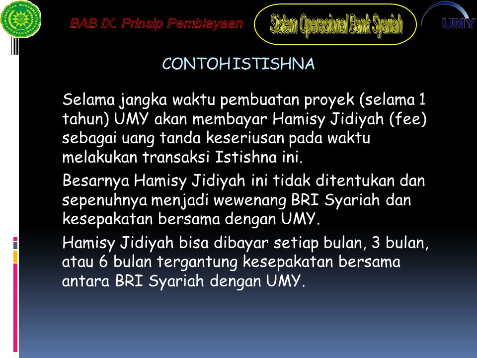 Detail Contoh Akad Istishna Nomer 11