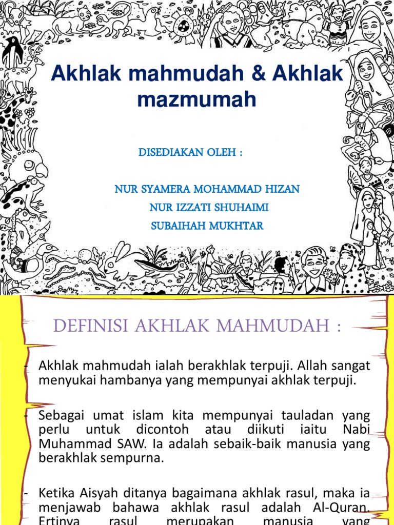 Detail Contoh Akhlak Mahmudah Nomer 6