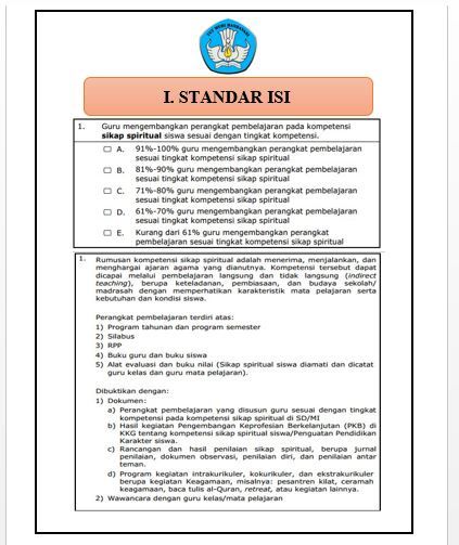 Detail Contoh Akreditasi Sekolah Nomer 7