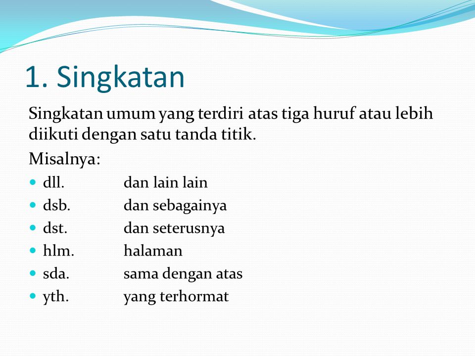 Contoh Akronim Dan Singkatan - 55+ Koleksi Gambar