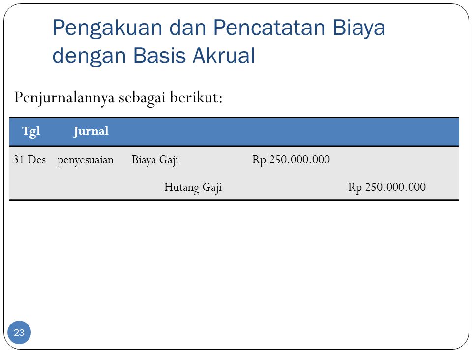 Detail Contoh Akrual Basis Nomer 11