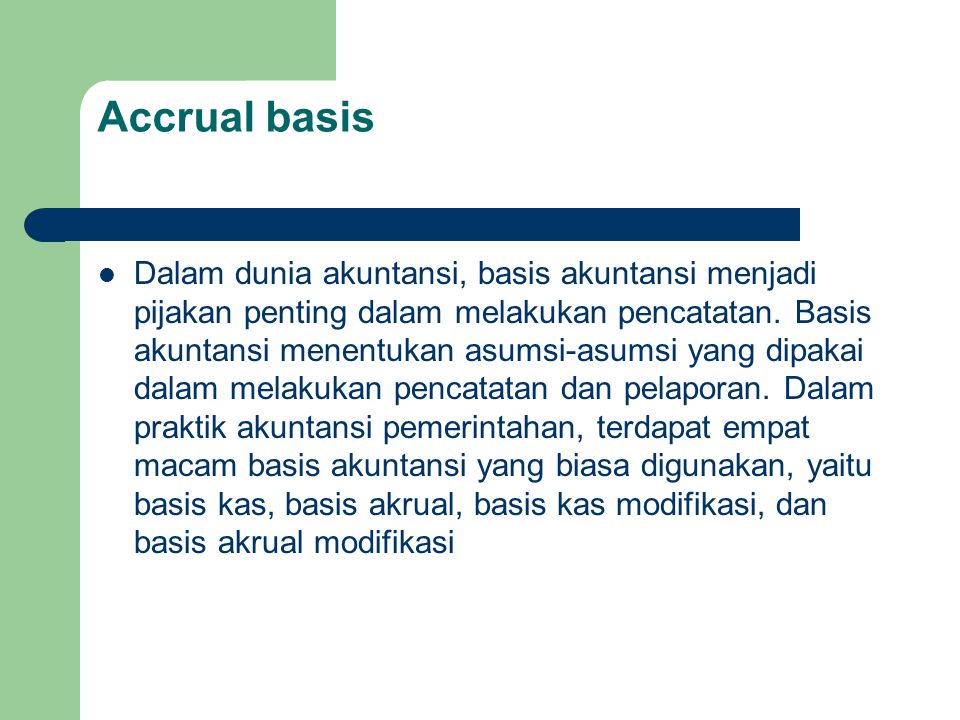 Detail Contoh Akrual Basis Nomer 25