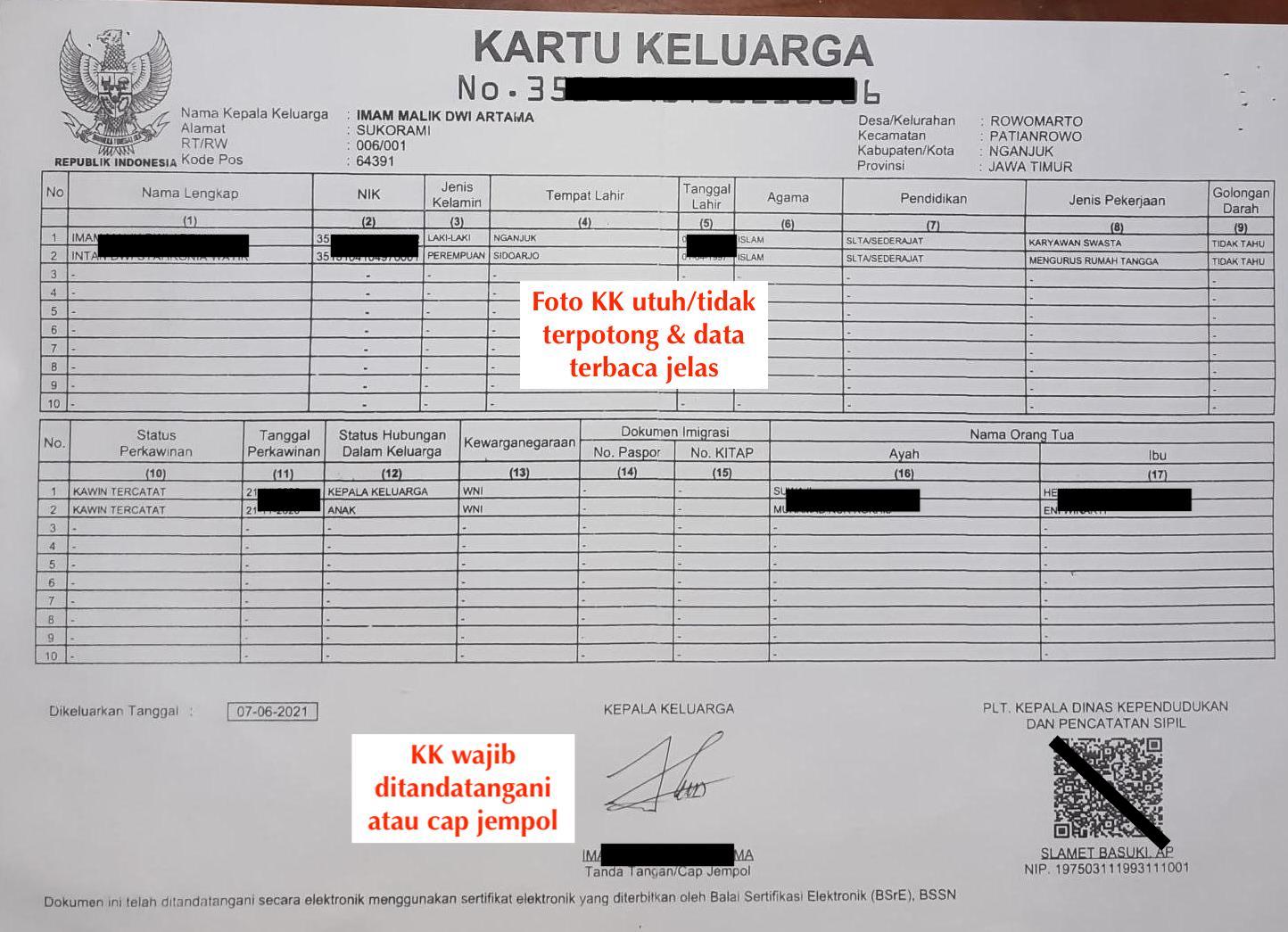 Detail Contoh Akta Kematian Nomer 47