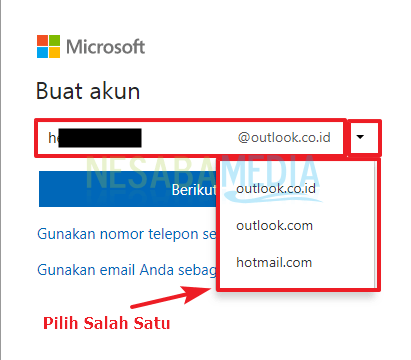 Contoh Akun Microsoft - KibrisPDR