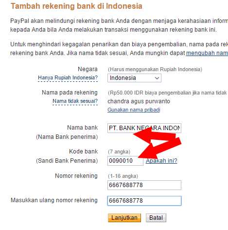 Detail Contoh Akun Paypal Nomer 21