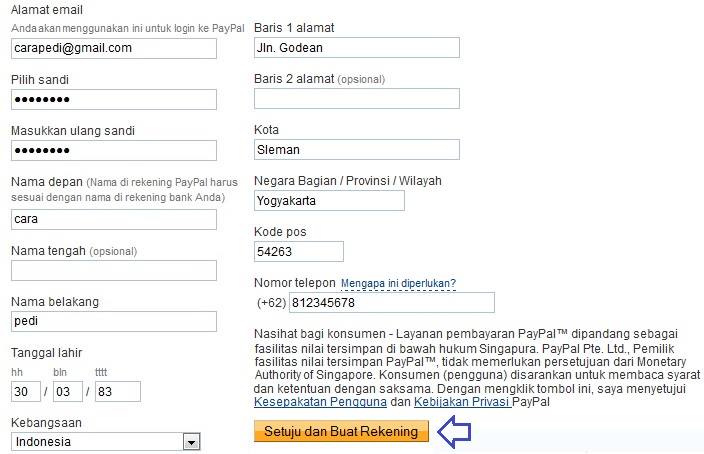 Detail Contoh Akun Paypal Nomer 39