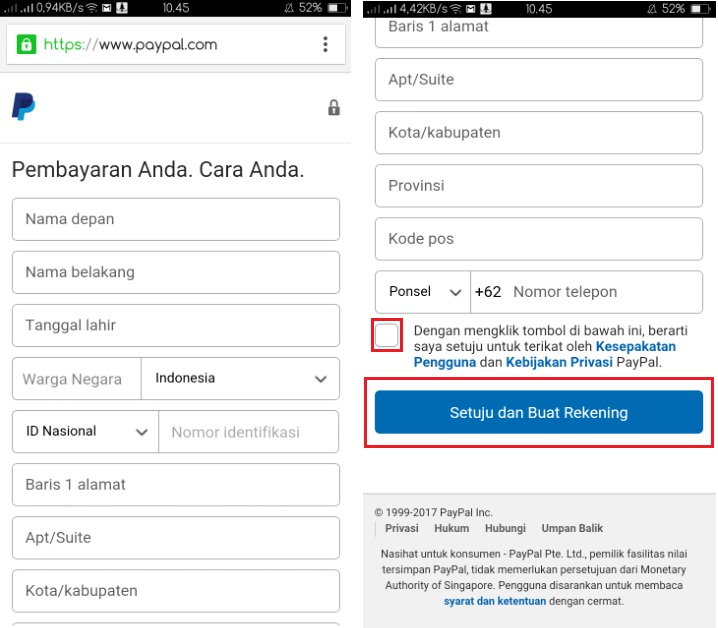 Detail Contoh Akun Paypal Nomer 49