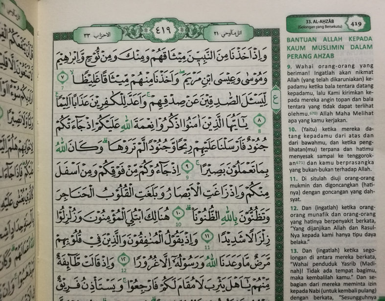 Detail Contoh Al Quran Nomer 6