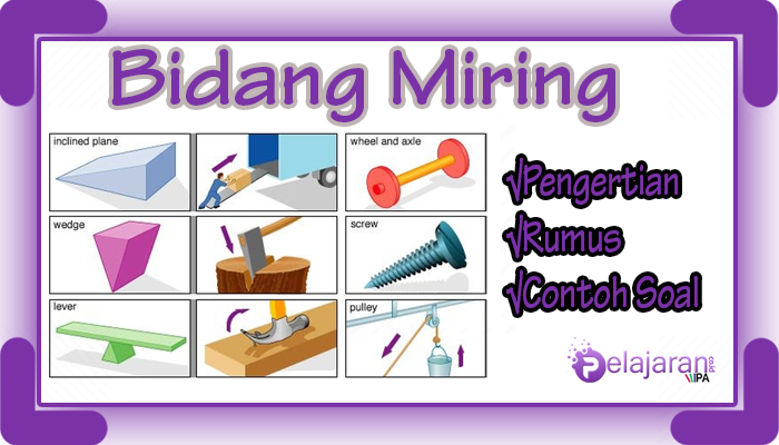 Detail Contoh Alat Bidang Miring Nomer 3