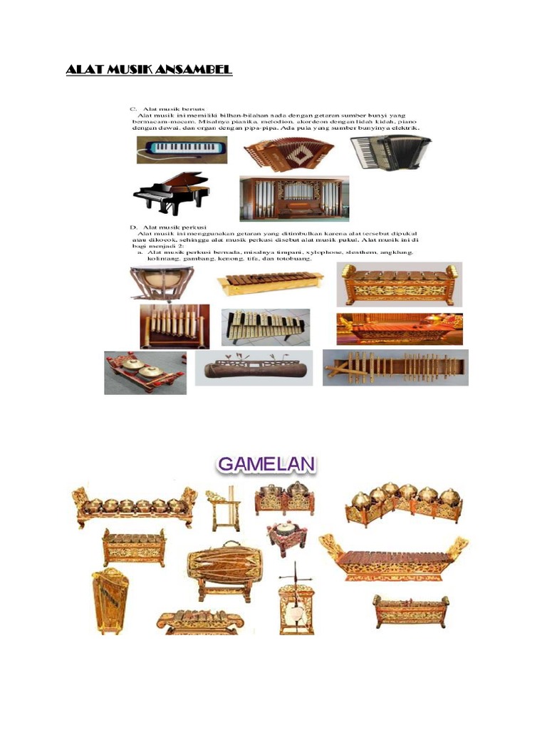 Detail Contoh Alat Musik Ansambel Nomer 24