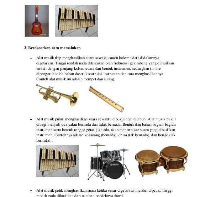 Detail Contoh Alat Musik Tak Bernada Nomer 39