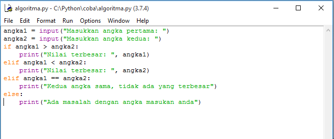 Detail Contoh Algoritma Pemrograman Nomer 12