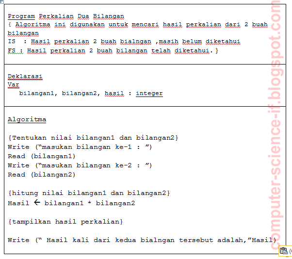 Detail Contoh Algoritma Pemrograman Nomer 31