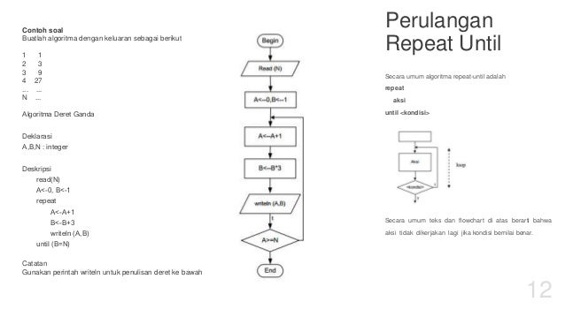 Detail Contoh Algoritma Perulangan Nomer 25