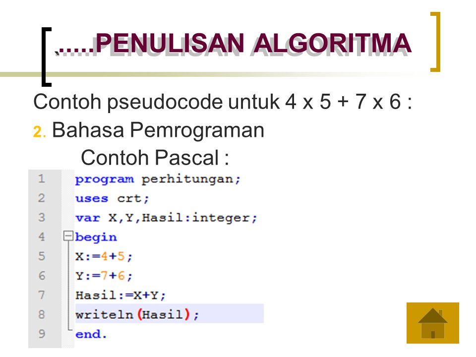 Detail Contoh Algoritma Pseudocode Nomer 24