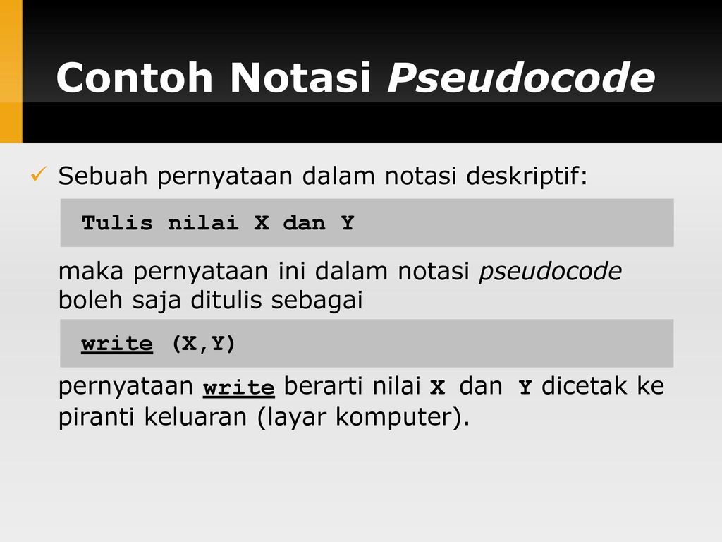 Detail Contoh Algoritma Pseudocode Koleksi Nomer 32
