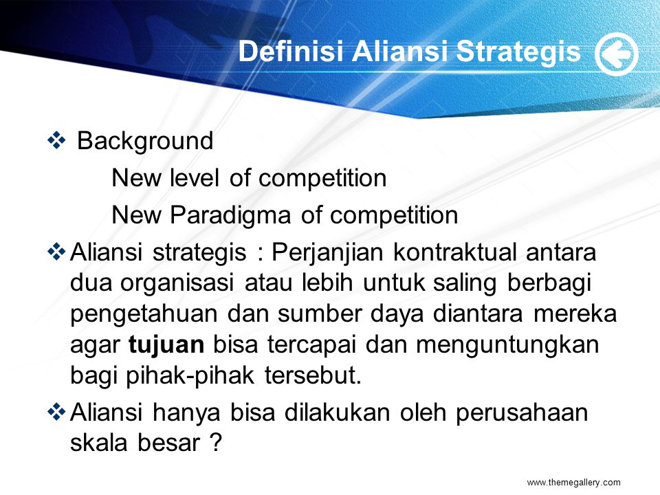 Detail Contoh Aliansi Strategis Nomer 6