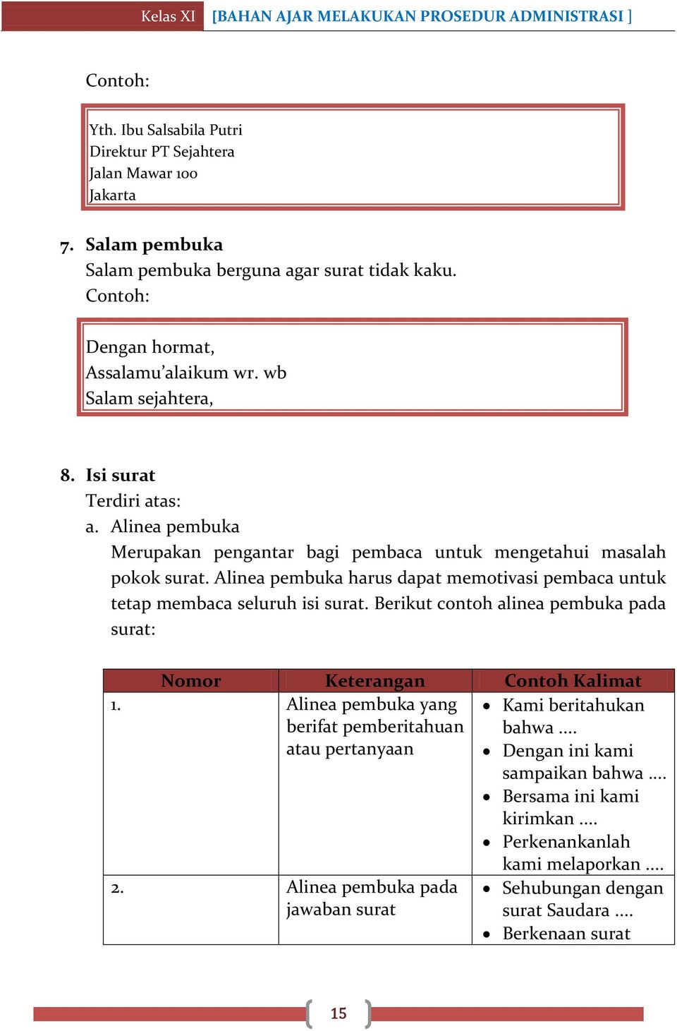 Detail Contoh Alinea Pembuka Nomer 23