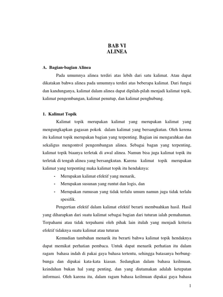 Detail Contoh Alinea Pembuka Nomer 7