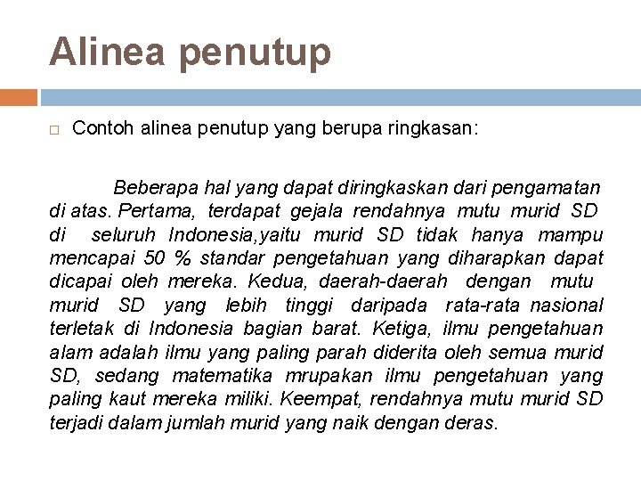 Detail Contoh Alinea Pembuka Surat Nomer 33