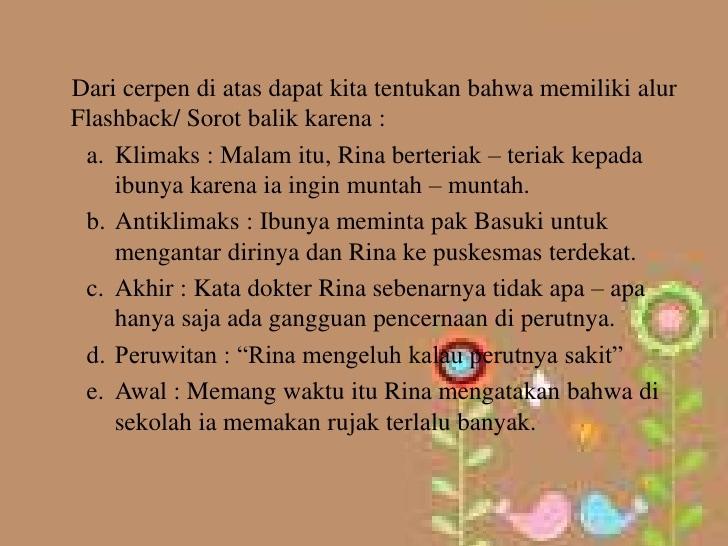 Detail Contoh Alur Cerita Nomer 19