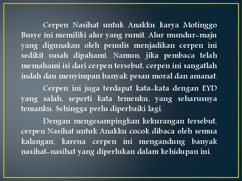 Detail Contoh Alur Cerita Nomer 4