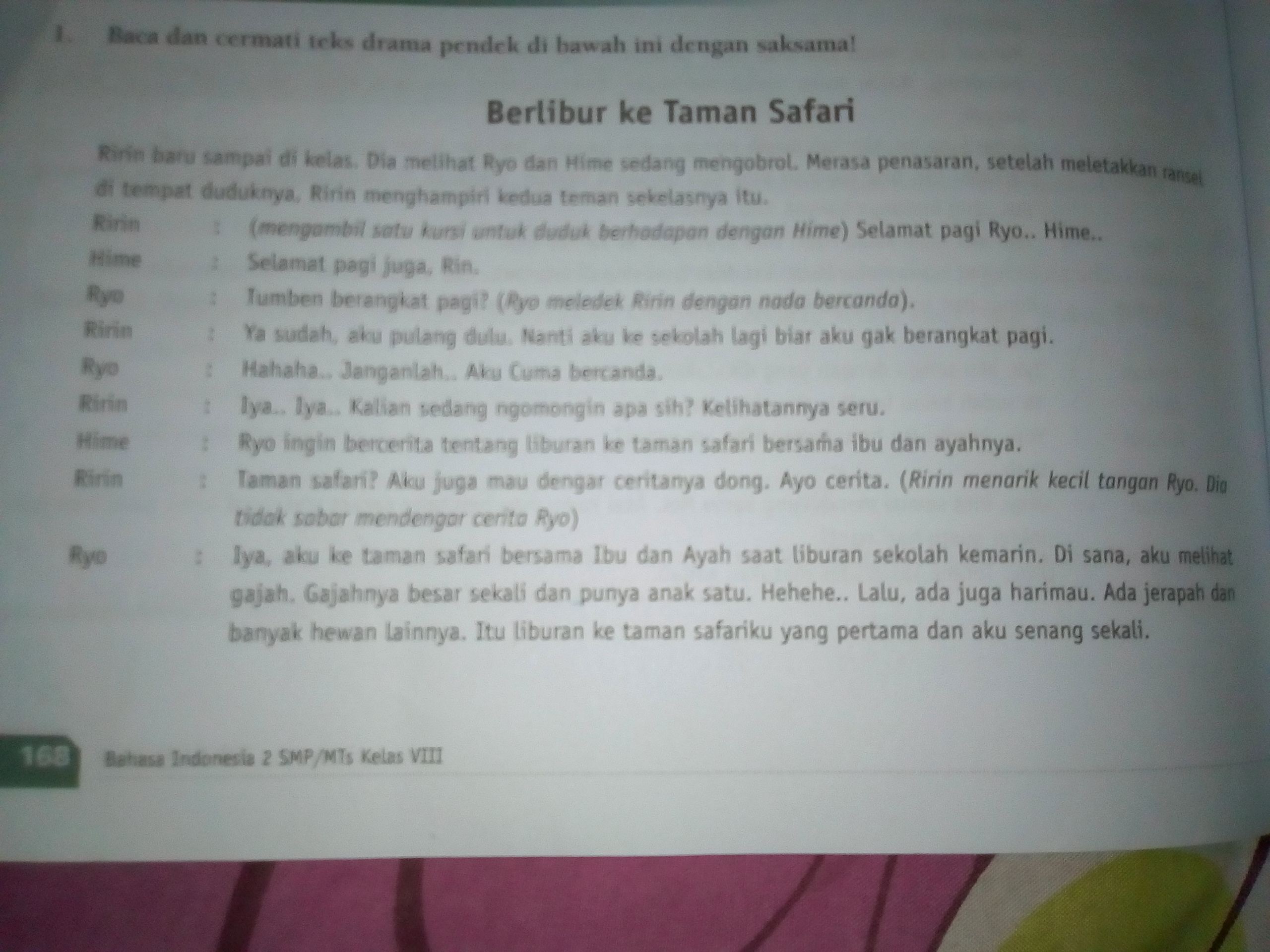 Detail Contoh Alur Drama Nomer 19