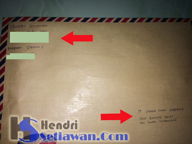 Detail Contoh Amplop Surat Lamaran Kerja Nomer 52