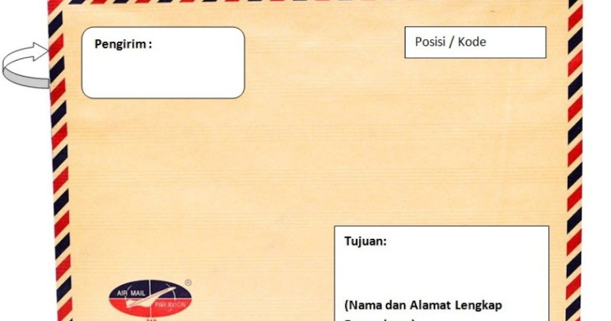 Detail Contoh Amplop Surat Pengunduran Diri Nomer 18