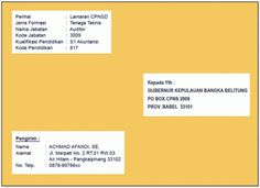 Detail Contoh Amplop Surat Pengunduran Diri Nomer 37