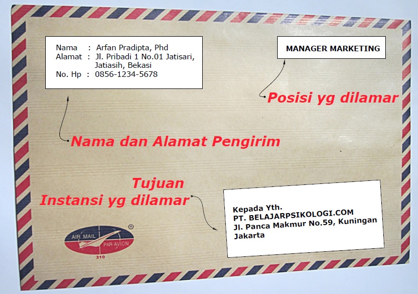 Detail Contoh Amplop Surat Pengunduran Diri Nomer 48